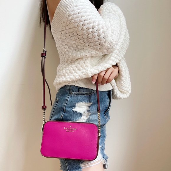 NWT Kate Spade Double Zip Crossbody - Picture 1 of 3